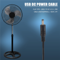 High Speed USB 2.0 A Male to DC 4.0mm x 1.7mm Power Cable 3Ft Black. 