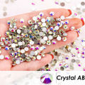 1440pcs 2mm DIY Beads Rhinestone Flat Back Bead Charm Rhinestones Glitter Beads SEVICH. 