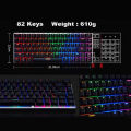 AJAZZ AK33 Keyboard - Rgb Gaming Keyboard - Mechanical Keyboard - 75% Wired Gaming Keyboard - Mechanical Gaming Keyboard - Mechanical - Wired Keyboard - Anti ghost KeyWired Gaming keyboard - Type C USB Cable - AK33 Gaming Keyboard. 
