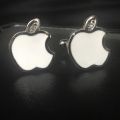 Cufflinks for men in Apple design / Apple cufflinks / Apple studs for men. 