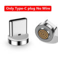Magnetic Plugs/ Pins/ Connector For Magnetic Fast Charging Cable – 3 Ampere – 7 Pin Connector - Android / Micro USB - Type C – Apple iPhone iOS – Strong Magnet Connector - 360 Degree Rotation - Data Transfer Plug. 