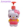Cartoon Soap Dispenser Adorable Cartoon Cat Soap Dispenser 500ml Refillable Pump Bottle for Shower Gel Shampoo Storage Cute Bathroom Accessory for 500ml Cat Standing Shampoo Dispenser. 
