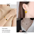 92Pcs Silicone Beads Keychain DIY Silicone Beads Round Rubber Beads Kit Polygonal Star Bead Bracelet Making Kit. 