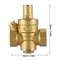 Dn20 3/4 Inch Adjustable Water Pressure Reducing Regulator Valve 1.6Mpa Water Pressure Reducing Valve. 
