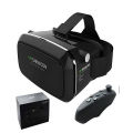 Shinecon G06A New 3D Virtual Reality Gaming Glasses Headset for 4.5-7.0 Inch Smartphones VR Full-Screen Helmet with Adjustable Googles - high resolution lenses. 