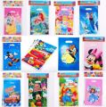 Goody Bags - 10 Plastic favor Bags for Birthday Party Goody Bag for Boss Baby Birthday - Frozen - Cars Birthday - Mickey Mouse - Unicorn Birthday - Sofia - Jungle Birthday - Spider Man Birthday - Hello kitty Goody Bags - Princess Birthday. 