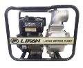 LIFAN WATER PUMP LF100GF-3, 4 INCH (4x4) - 7 HP PETROL ENGINE DRIVEN - DEWATERING ENGINE PUMP PORTABLE. 