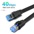 UGREEN Cat 8 Ethernet Cable , Flat High Speed 40Gbps 2000Mhz Internet Cable 26AWG Network Cord RJ45 Shielded Indoor LAN Cables for Gaming PC PS5 Xbox Modem Router. 
