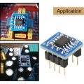 1Piece OPA627 X2 Turn to Dual Op Amp OPA627 Single Op Amp to Dual Op Amp Module SMD to DIP. 