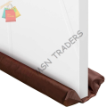 Door Draft & Dust & Air Stopper (Insect Protector) (32 to 40 inches) -(Brown). 