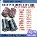 2PCS/Lot 25V 35V 50V 63V 80V 100V 1000/3900/4700uF 5600uF 8200uF 10000uF 35V33000UF Ox Horn Electrolytic capacitor JPN Original. 