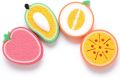 Bath Sponge , In Fruits Design, Ultra Soft, Cute Fruit Shaped Bath Sponges Scrubbers Bathing Tools. 