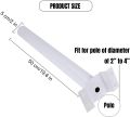 Wall Mounting Bracket - Mounting Pole - Pick Arm Mounting Bracket For Solar Street Light. 