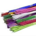 Pack of 50 PVC Coated Iron Stocking Wire For Nylon Stocking Flower DIY Handmade Artificial Flower Material - Length 80 cm. 