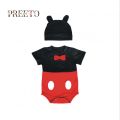 MICKEY MOUSE BABY COTTON ROMPER. 
