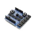 Arduino UNO Sensor Board V4 Digital Analog Module + Servo Motor For Arduino UNO Duemilanove. 