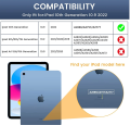 IPad (10th generation) 2022 Smart Folio . Original Magnetic Full Cover, fits Models: A2696- A2757 - A2777 (2022). 