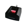 SecuGen HU20-A Hamster Pro 20 USB Fingerprint Reader, Black, 500 DPI Resolution, Automatic Finger Detection, Compatible with Third-party Algorithms. 