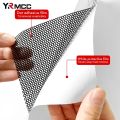 Car Tint Perforated Mesh Film Fly Eye One-way Privacy Window Film Mesh Light Headlight Wrap Sticker Black Polka Dot Office Glass. 