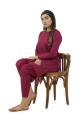 EGO Winter Collection 2019  Better Days 2pc  Magenta Weft 2 tone 2Pcs Stitched For Women. 