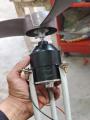 12 Volt DC Fan Motor Kit (100% copper baleno motor + Fan blade + 3 metal sticks + Fan rubber + nut bolts). 
