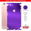 For Iphone 6s Plus Skin/Wrap 360 Protection Sheet/ Carbon fiber/ Matte/ Transparent/ Lamination Back And Sides Included Camera Skin. 