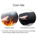 D Design Motorcycle Seat Mesh, Seat Cover Motorcycle Anti-Slip 3D Mesh Fabric Seat Cover Breathable Waterproof Motorbike Scooter Seat Covers Cushion All Season Round Universal Fitment YBR, Honda, Suzuki Etc. 