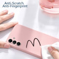 Tokifu Samsung Galaxy A04s Casing The New Liquid Silicone Phone Case All-inclusive Shockproof Back Cover. 