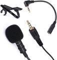 Clip on Microphone, Gyvazla 3.5mm Lavalier Lapel Omnidirectional Condenser Microphone for Phone & A. 