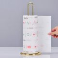Kitchen Tissue Roll Holder- Tissue Dispenser -Golden - Color - Tissue Stand Paper Towel Rack Kitchen Paper Roll Storage Holder Home Restaurant Dinner, Tissue Holder. 