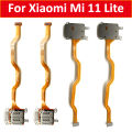 1Pcs，NEW For Poco F4 5G / K40s Replacement Part SIM Card Reader Holder Tray Connector Board Slot Flex For Xiaomi Mi 11 Lite. 