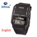 XINJIA English Talking Watch for men,Watch for boys With Alarm-716. 