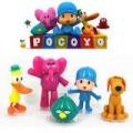 Cartoon Pocoyo Pato Elly Loula Sleepy Bird PVC Action Figures Kids Toy Gift 5Pcs. 