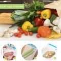 FS-Sous Vide Bags 20Pack Reusable Electric Vacuum Food Storage Save Sealer Cooker with 1 Hand Pump,3 Size Sealed Bag,4 Clip. 
