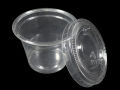7 Oz. - (200 ml.) Ras Malai Qauli - Pack of 10 - Disposable Round Plastic Container/Bowl. 