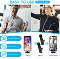 K9 Microphone for Type-C Phone, Plug-Play Wireless Mic with 2 Microphone for USB-C Android Phone Video Recording, Interview, Vlog, Auto Sync and Noise Reduction. 