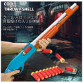 Nerf Foamic Refills Blaster Short toy Gun/Best Quality Airsoft Machine Toy gun-Shell Ejecting Soft Bullet Shotgun Toy for kids Desert Eagle Refile Unique and stylish kids Toy Gun and kids Birthday Gift.. 