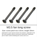 25Pcs 6 -32x30mm Lengthened Roundhead Mount Screw Cooler Radiator Water Screw for PC Case Video Card. 