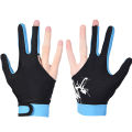 MeterMall 3 Finger Snooker Gloves, Billiard Pool Gloves, Stretchy Billiards Gloves, Anti Slip And Breathable Pool Cue Gloves Snooker Cue Sport Glove For Men Women. 