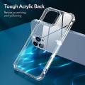 Compatible with iPhone 13 Pro Max Case, Military-Grade Drop Protection, Shock-Absorbing Corners, Yellowing-Resistant Hard Back, Scratch Resistant, Clear. 