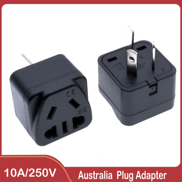 NEW EU/AU/US insert to AU 3 pins plug adapter Type I conversion socket ...