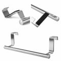 Premium Stainless Steel Over-the-Cabinet Door Towel Rack  High-Quality Space Saver for Kitchen & Bathroom. 