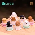 DR BEI Teacup Puppy Statue High Simulation Smooth Edge Teacup Dog Figurine. 