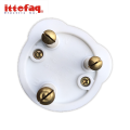 Ittefaq 30A 3 Pin Male Power Plug Top (Shoe) Porcelain Base High Quality. 