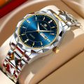 Men's Business Watch, VA VA VOOM Popular Stainless Steel Waterproof Calendar Quartz Watch. 