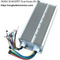 BLDC Brushless Motor Electric Car Bike Rickshaw Controller 3000W 48V 60V 72V Three Phase Motor Controller Driver. 