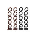4Pcs Set Of Ladies French Hair Braiding Tools Magic Hair Twisted Shape Clip Braided Side Hair Plate Hair Tools Diy Hair Band Accessories Effortlessly Create Stunning Braided Hairstyles with 4Pcs Set of Ladies French Hair Braiding Tools. 