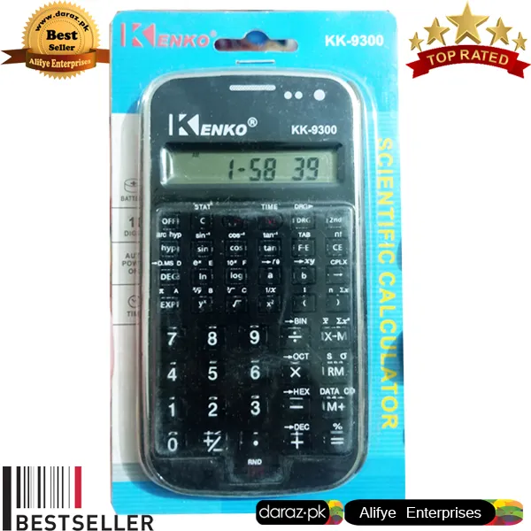 KENKO%20Scientific%20Calculator%20KK-9300%20function%20with%20time%20student%20calculator%20Silver%20Colour%20-%20Image%203