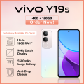 vivo Y19s - 4GB RAM - 128GB ROM - 5500mAH Battery - 50MP Rear Camera - 90Hz Display - Anti Drop Design. 