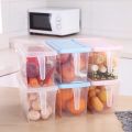 Buy Hot SALE Kitchen Food Storage Box, Fridge Storage Container with Lid and Handle, Plastic Clear Square Storage Box (Pack of 1) By New Royal Kitchen Traders. 